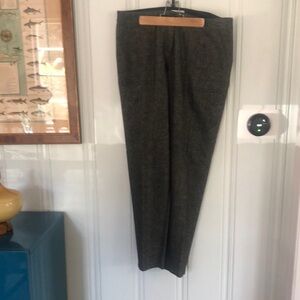 Garnet Hill Gray Dress Pants Timeless Formal Wear